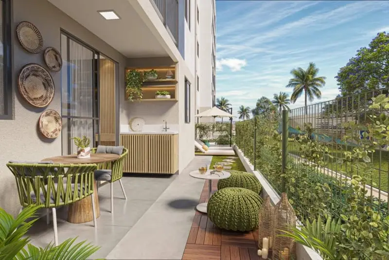 Vista Coqueiral: apartamentos de 2 quartos no Cumbuco – foto 2