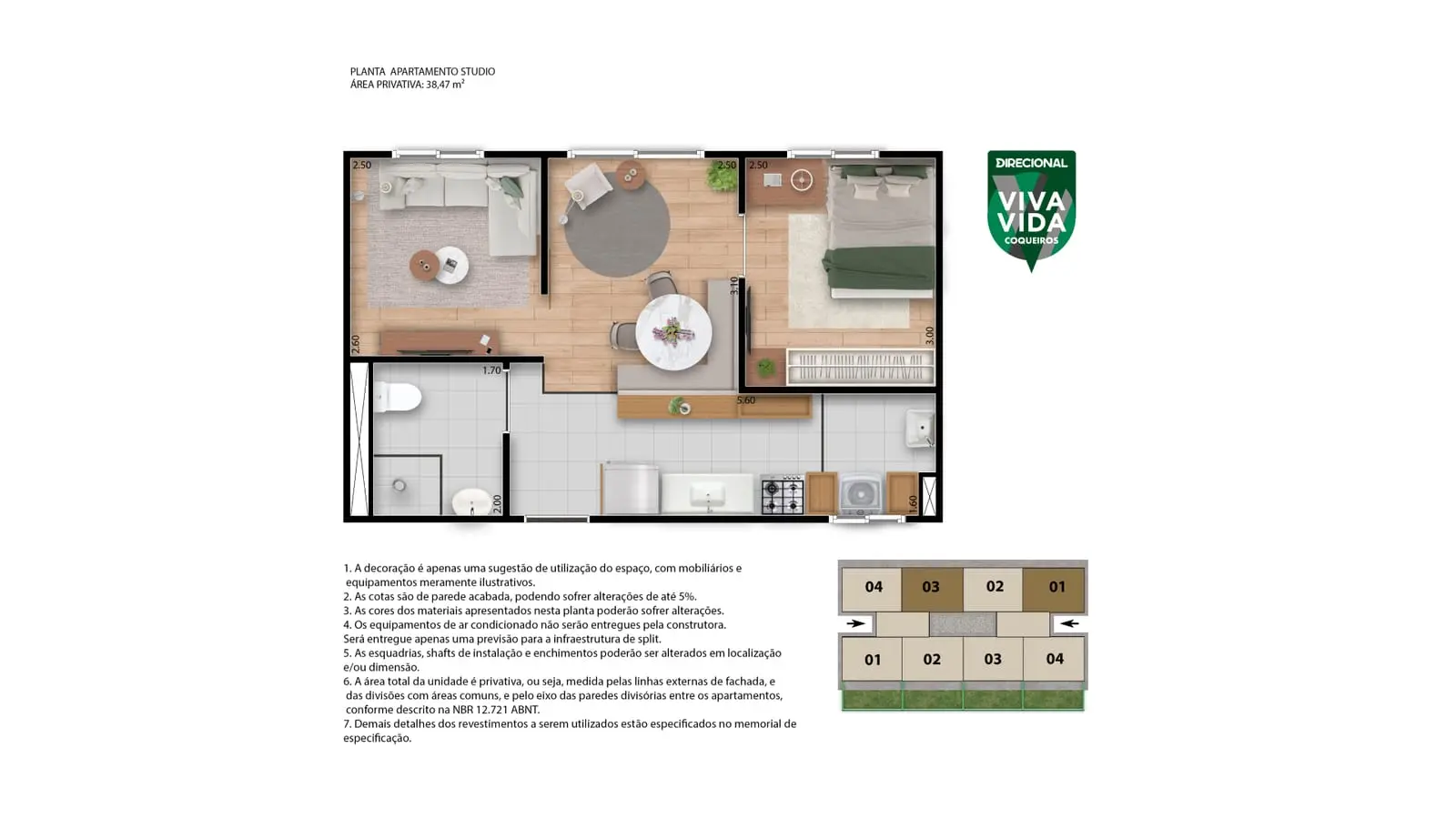 Viva Vida Coqueiros: apartamentos de 2 quartos no Messejana – foto 5