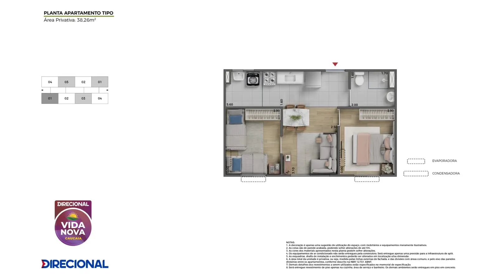 Vida Nova Caucaia: apartamentos de 1 e 2 quartos no Capuan – foto 5