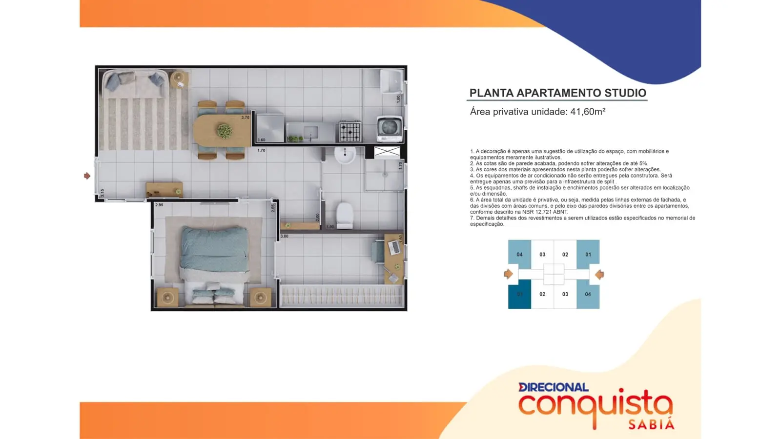 Conquista Sabiá: apartamentos de 1 e 2 quartos na Jurema, Caucaia – foto 5