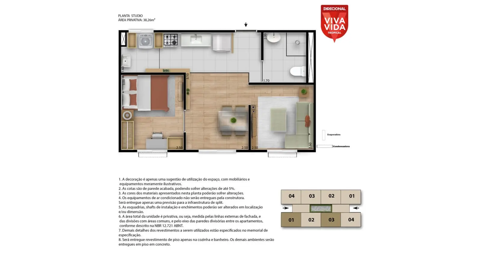 Viva Vida Tropical: apartamentos de 2 quartos no Araturi, Caucaia – foto 5