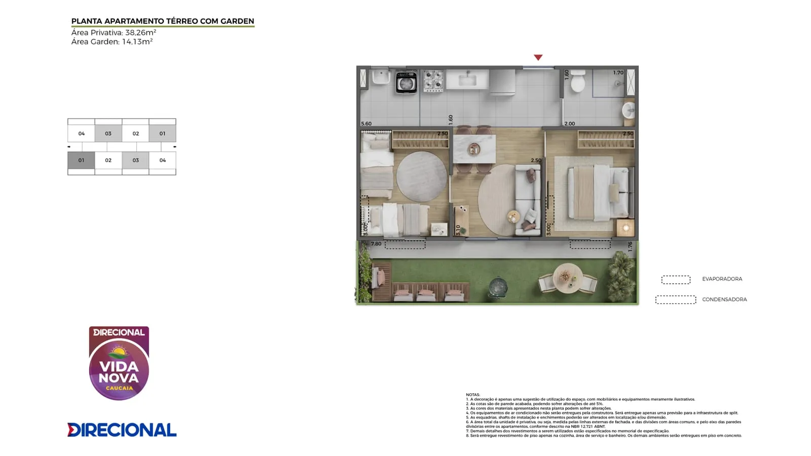 Vida Nova Caucaia: apartamentos de 1 e 2 quartos no Capuan – foto 7
