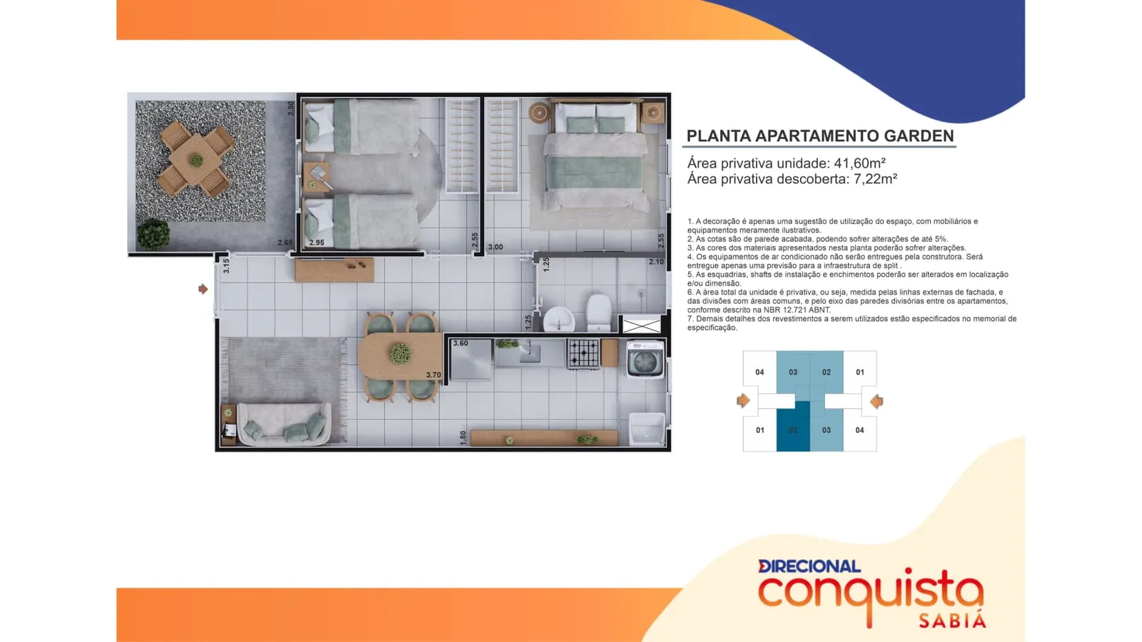 Conquista Sabiá: apartamentos de 1 e 2 quartos na Jurema, Caucaia – foto 7