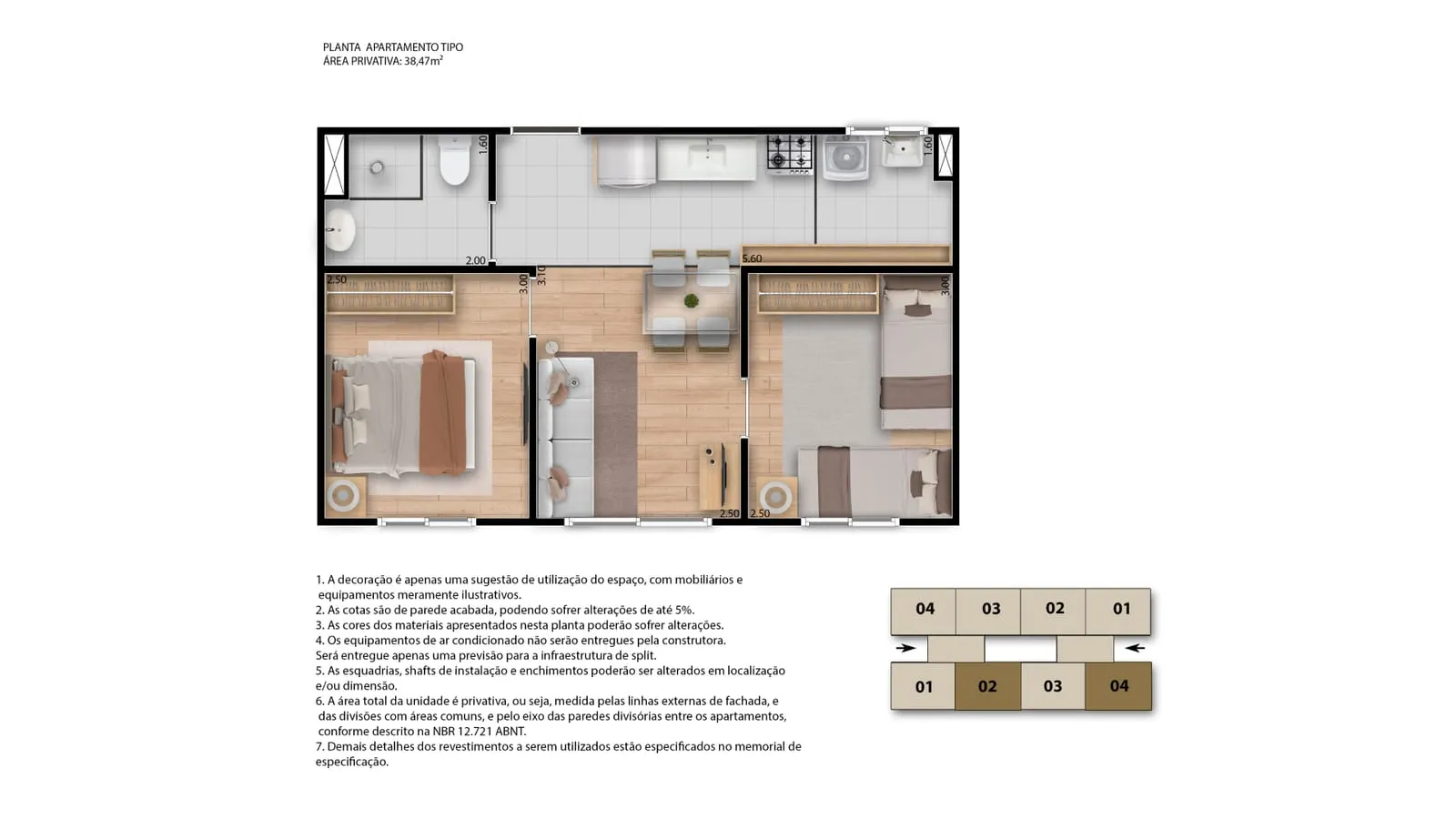 Viva Vida Coqueiros: apartamentos de 2 quartos no Messejana – foto 7